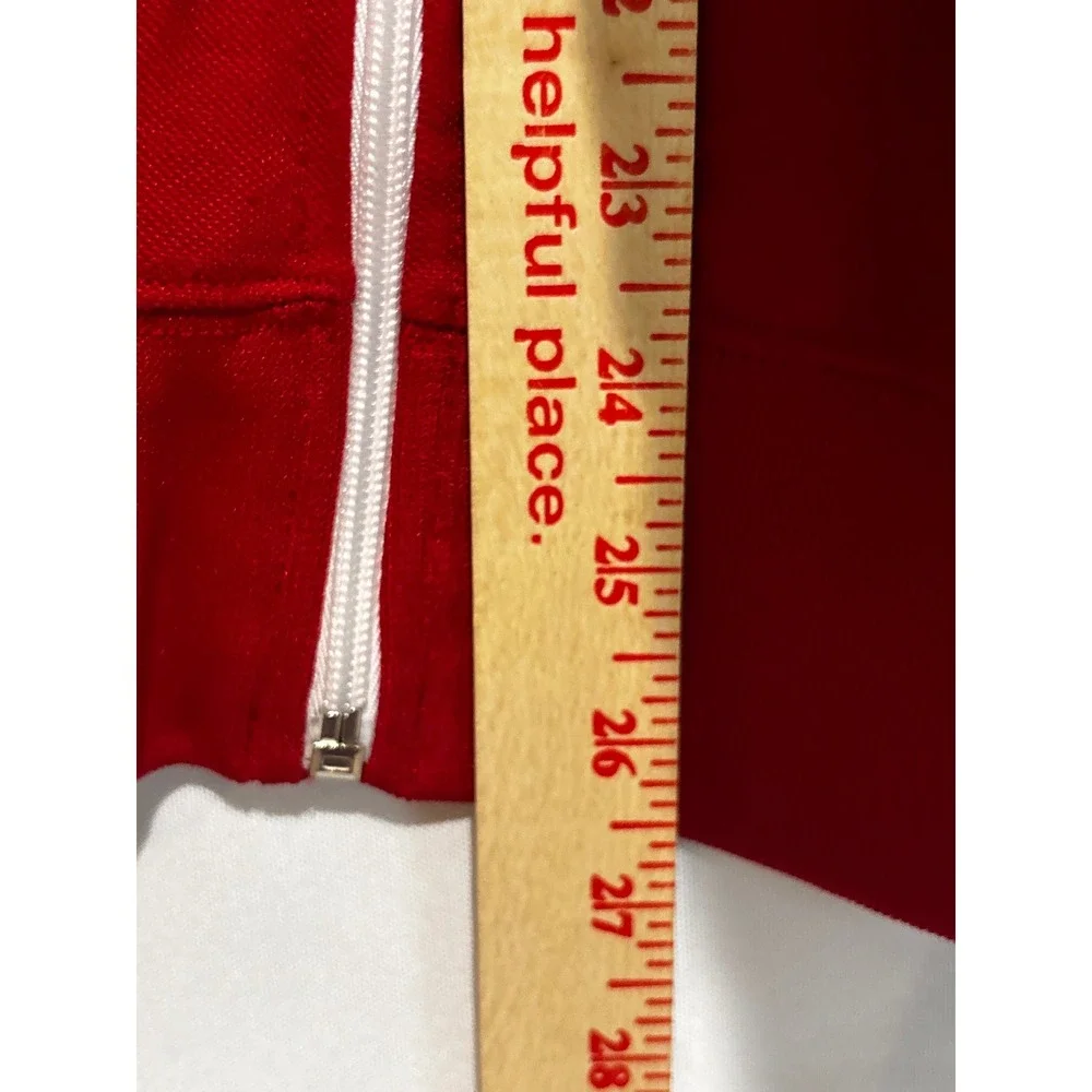 Y2K‎ Aeropostale Mens XL Red New York City Track Jacket 18 Patch Retro Gorpcore